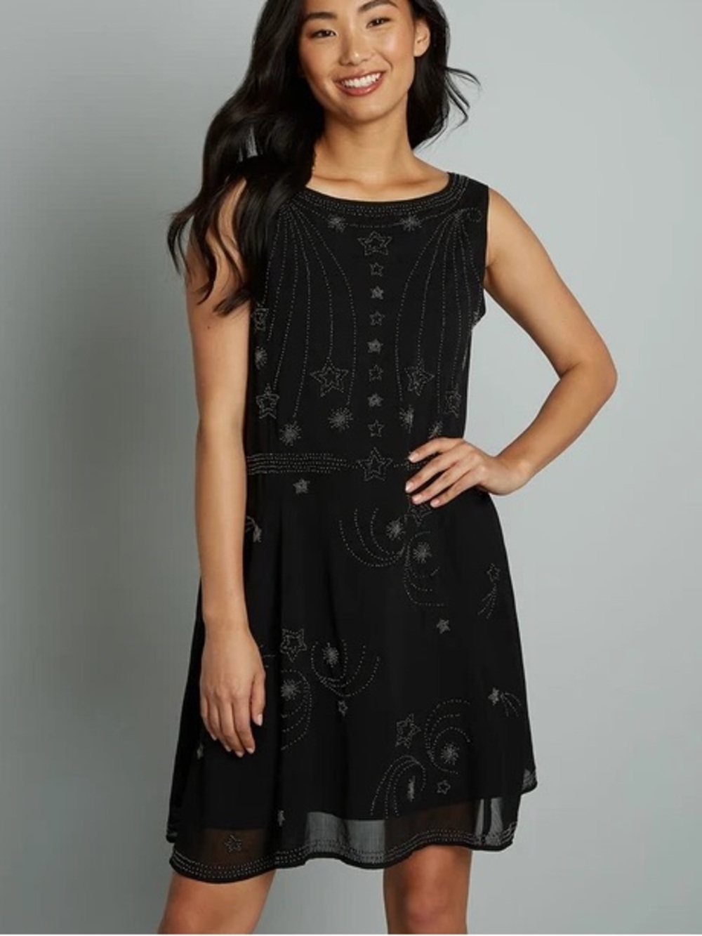ModCloth leave them starstruck shift dress